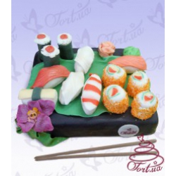 Торт на заказ «Суши» 