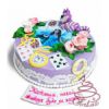 Детский торт  «Алиса в стране чудес» 