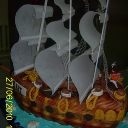 Торт Пиратский корабль 